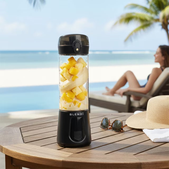 BLENDi Pro+ Portable Blender 2-Pack, Black & Turquoise