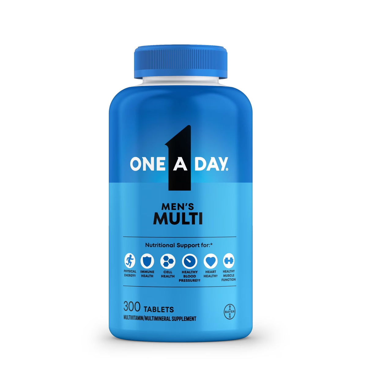 One A Day Men's Health Formula Multivitamin, 300 Ct.