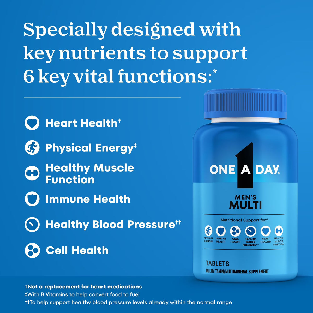 One A Day Men's Health Formula Multivitamin, 300 Ct.
