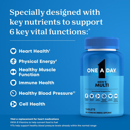One A Day Men's Health Formula Multivitamin, 300 Ct.