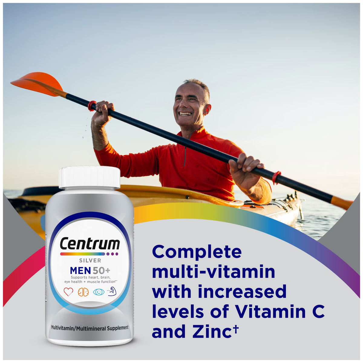 Centrum Silver Men's 50+ Multivitamin, 275 Ct.