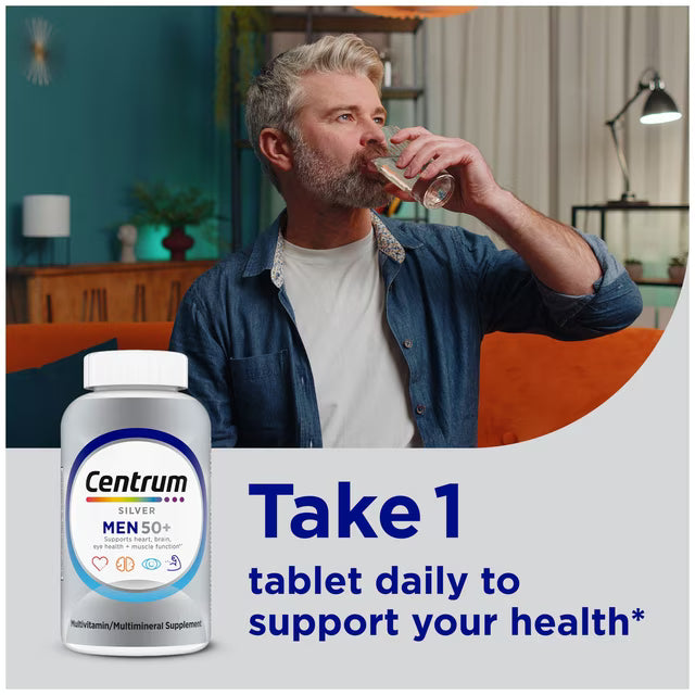 Centrum Silver Men's 50+ Multivitamin, 275 Ct.