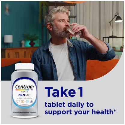 Centrum Silver Men's 50+ Multivitamin, 275 Ct.