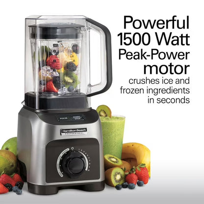Hamilton Beach Professional 32 oz. Quiet Blender, 2.0 Peak HP