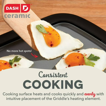Dash Ceramic Nonstick 20 x 10.5" Everyday Griddle