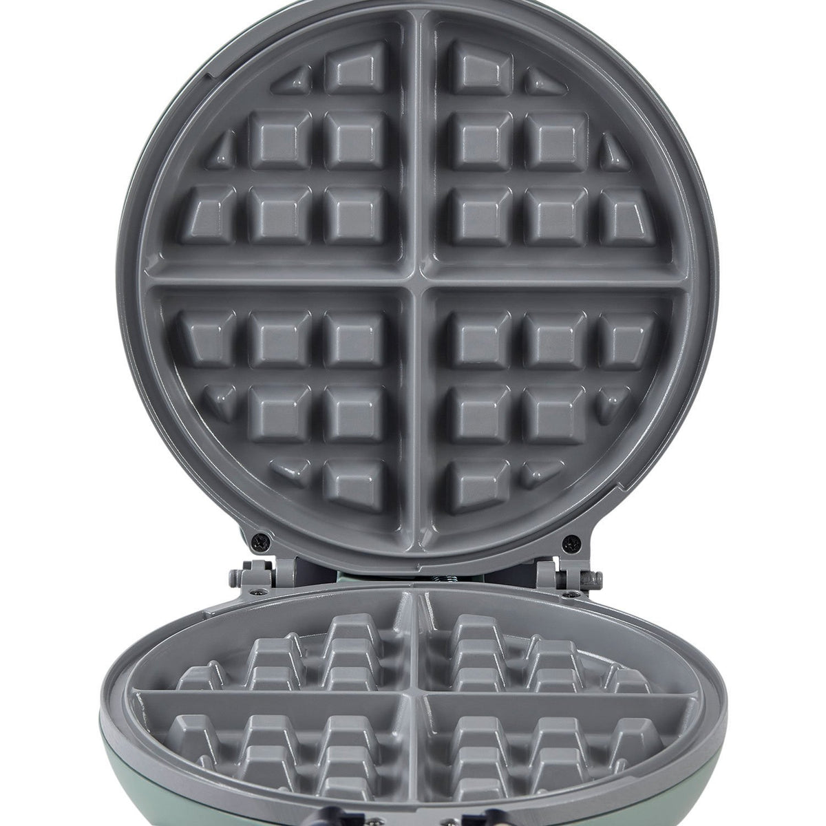 Dash Flip Belgian Waffle Maker, 6.5-Inch Belgian Waffle Maker with TruGlide Nonstick Cooking Surfaces, 1000W, Dishwasher-Safe Drip Tray, Recipe Guide