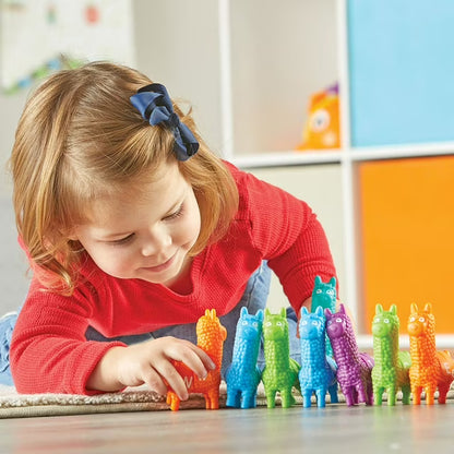 Learning Resources Snap-N-Learn Letter Llamas, Mixed Media