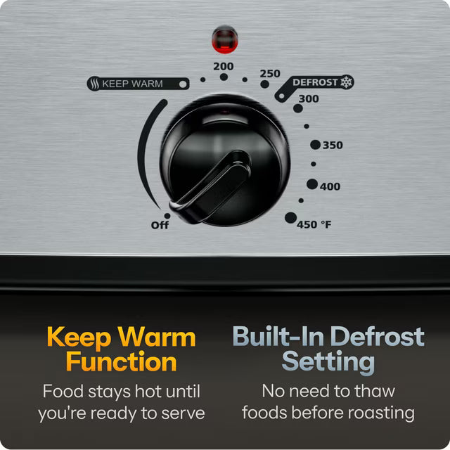 Chefman 20-Quart Roaster Oven with Adjustable Temperature Control