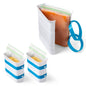 YouCopia FreezeUp Freezer Food Block Maker, 3-Piece Set with Two 2-Cup & One 6-Cup Molds, Space-Saving Food Storage Organizer for Quart & Gallon Bags