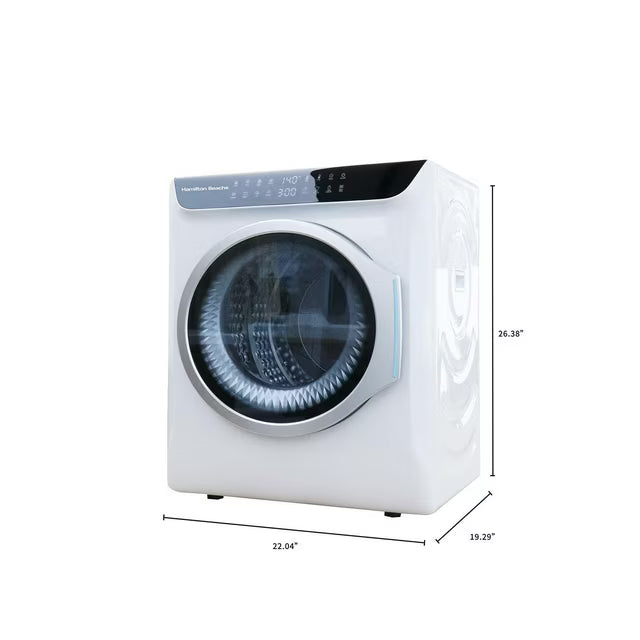 Hamilton Beach 13 lb. Touchscreen Compact Dryer, Portable & Vented